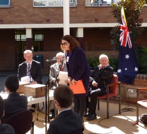 CEFA Executive Director Kerry Jones CEFA Executive Director Kerry Jones opens the St Patrick's College Strathfield School Parliament