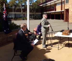 Former Lord Mayor of Sydney Doug Sutherland Former Lord Mayor & St Patrick's Old Boy Doug Sutherland