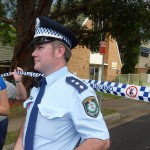 Acting Inspector Benjamin Parle 2 Manly LAC Acting Inspector Benjamin Parle addresses assembled media