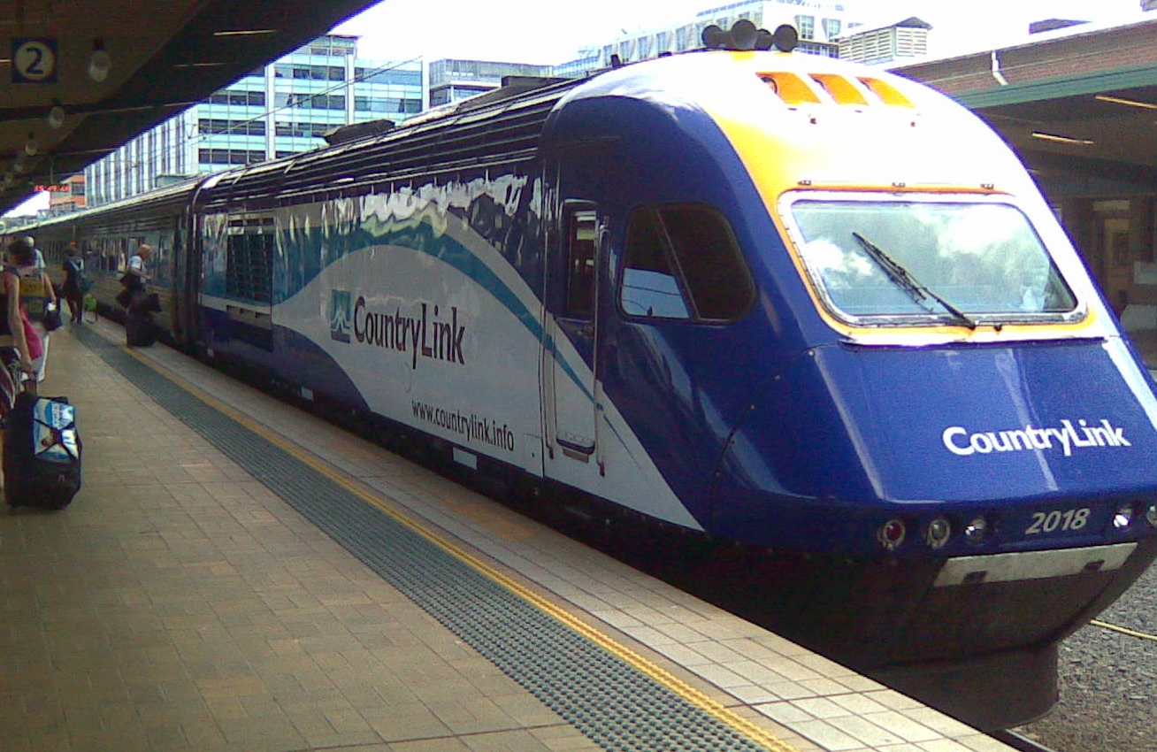 Central Country Link service to Brisbane Country Link service completes journey to Sydney despite rock attack