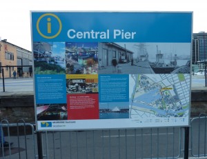Central Pier Signage Central Pier Signage
