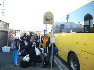 Chaos Outside Broadmeadow Railway Station