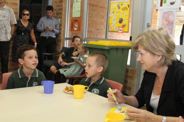 WA Minister for Education Elizabeth Constable At Schools Foodbank WA Minister for Education Elizabeth Constable At Schools Foodbank