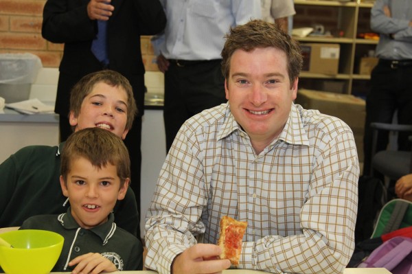 WA Minister for Regional Development Brendon Grylls At Schools Foodbank WA Minister for Regional Development Brendon Grylls At Schools Foodbank