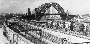 Milsons Point Tram & Train Platforms