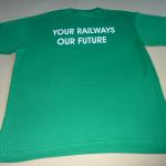 Election Campaign T-Shirt Rear Size L